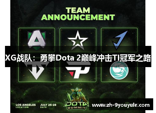 XG战队：勇攀Dota 2巅峰冲击TI冠军之路
